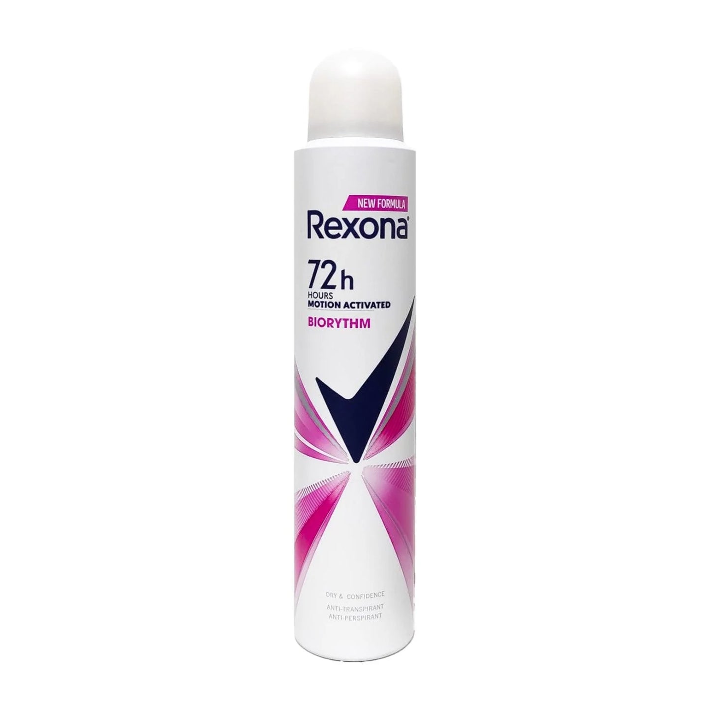 Rexona 72 Hour Biorhythm Dry & Confidence Antiperspirant Deodorant Spray 200ml