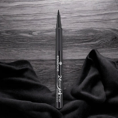 Essence 24Ever Ink Eye Liner 01 Intense Black - Khayest