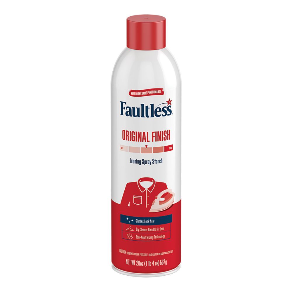 Faultless Ironing Spray Starch Original Fresh Scent 567g