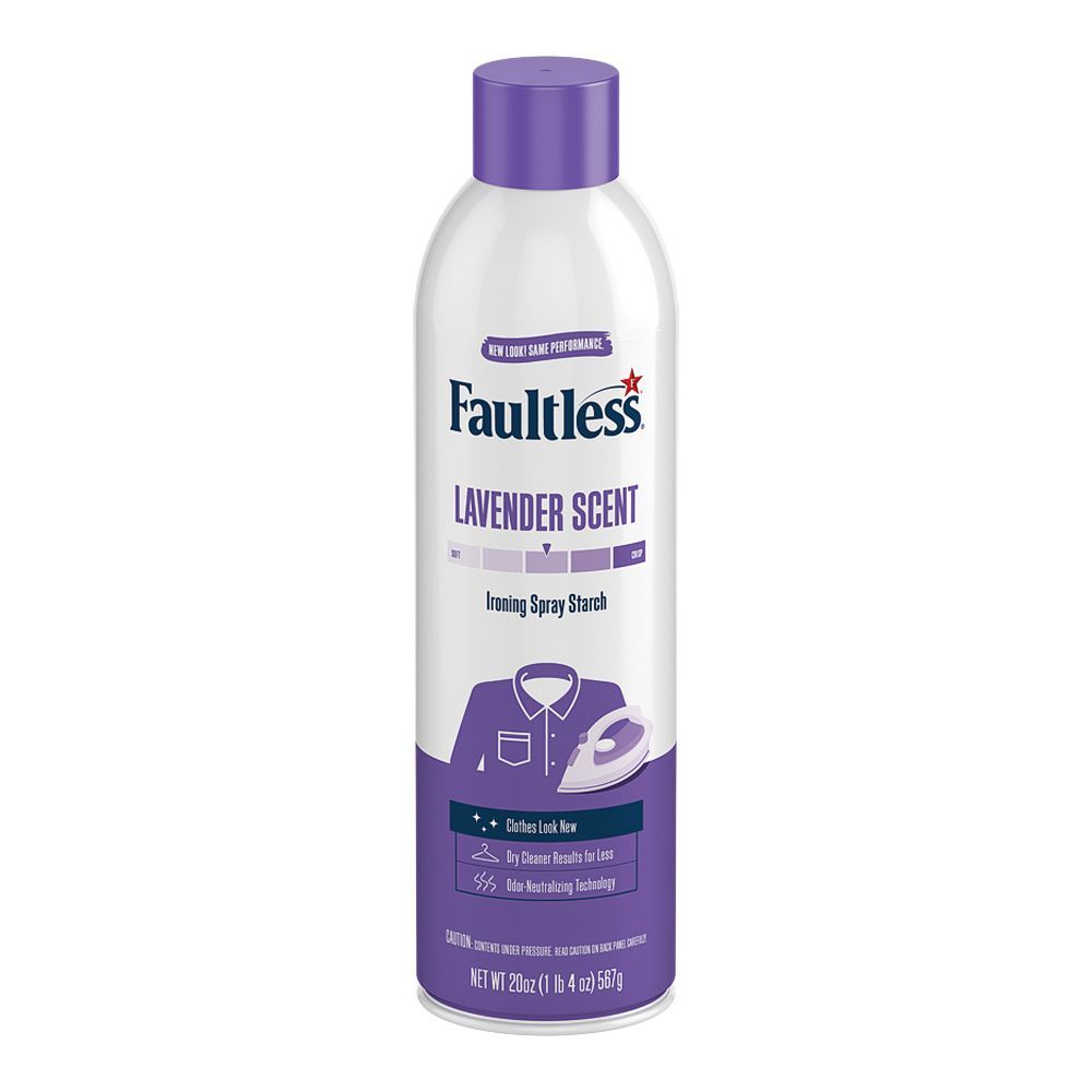 Faultless Ironing Spray Starch Original Fresh Scent 567g