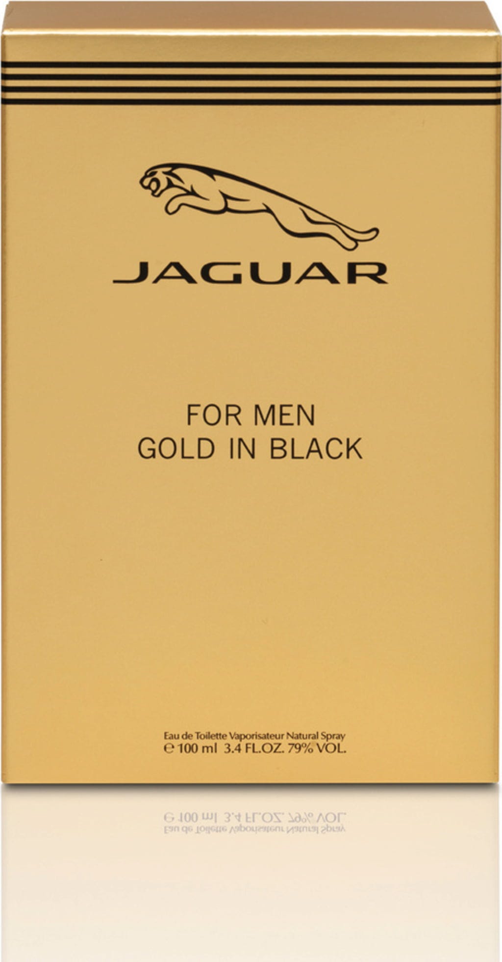 Jaguar For Men Gold In Black Eau de Toilette Natural Spray 100ml - Khayest