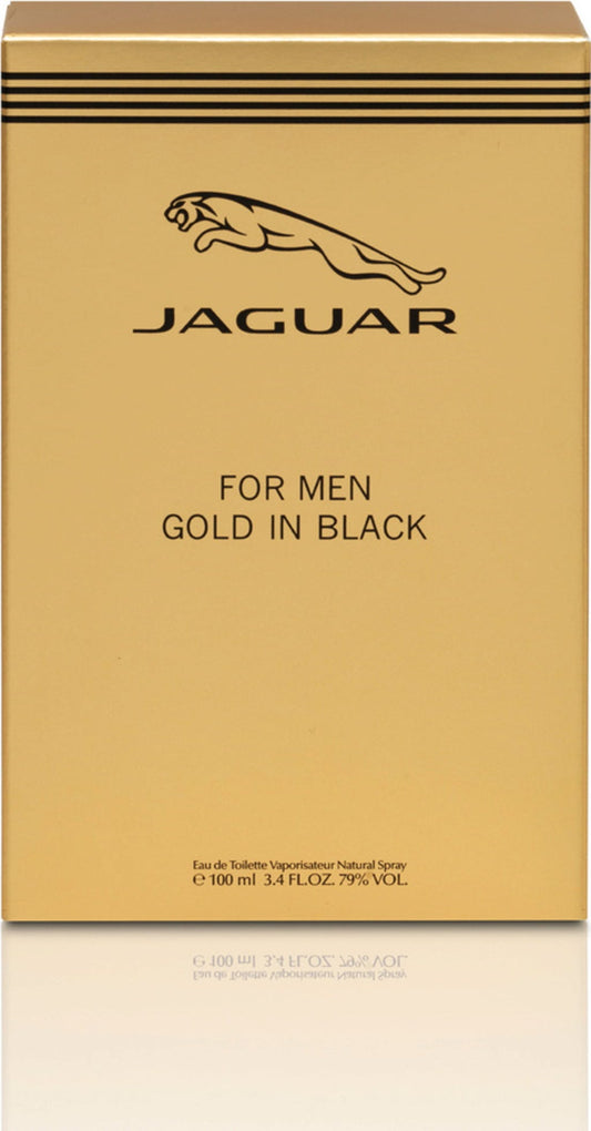 Jaguar For Men Gold In Black Eau de Toilette Natural Spray 100ml - Khayest