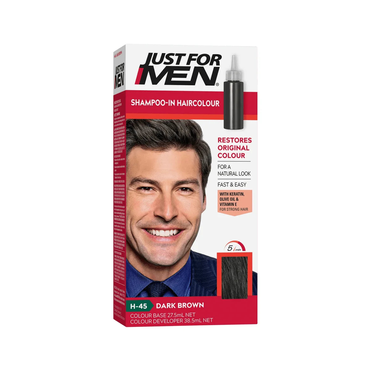 Just For Men Shampoo-In Hair Colour