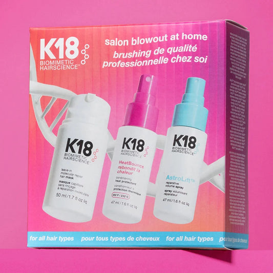 K18 Biomimetic Hairscience Salon Blowout at Home Hair Styling Treatment