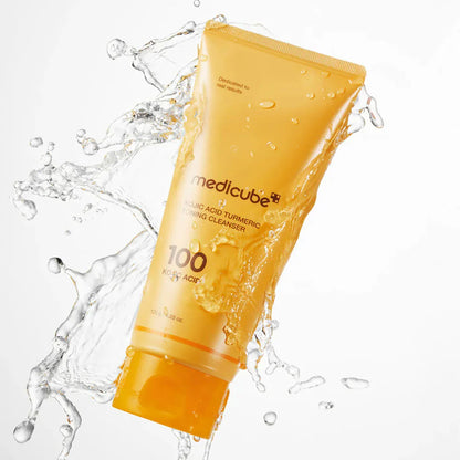 Medicube Kojic Acid Turmeric Toning Cleanser 120g