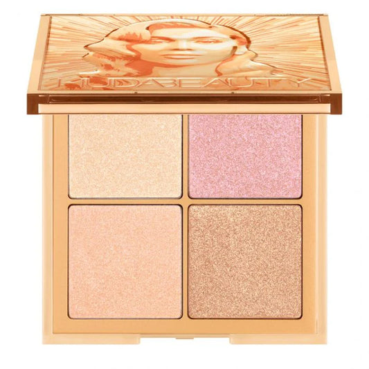 Huda Beauty Light Glow Obsessions Highlighter Face Palette - Khayest