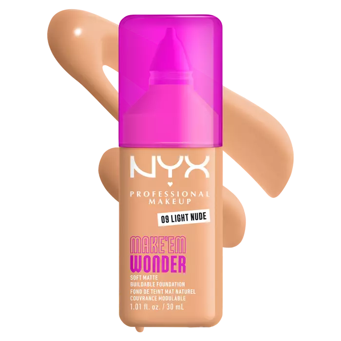 NYX Professional Makeup Make ’Em Wonder Soft Matte Buildable Foundation