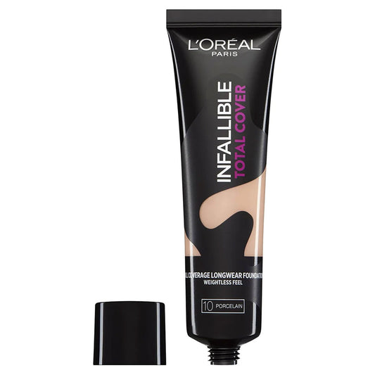L’Oréal Infallible Total Cover Foundation 10 Porcelain