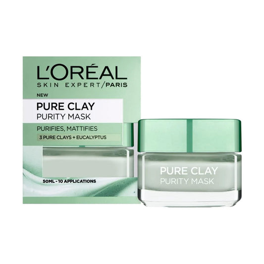 Loreal Pure Clay Purifying and Mattifying Face Mask 50ml