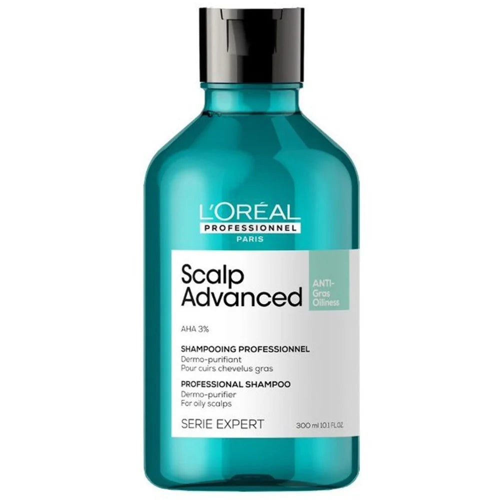 L'Oréal Professionnel Scalp Advanced AHA 3% Shampoo 300ml - Khayest