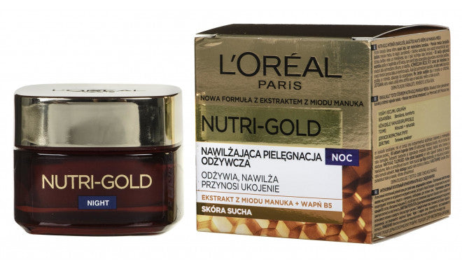 Loreal Nutri Gold Extraordinary Nourishing Night Cream 50ml - Khayest
