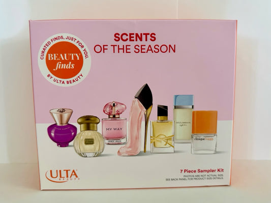Ulta Beauty scents of the season 7 piece Perfume sampler kit