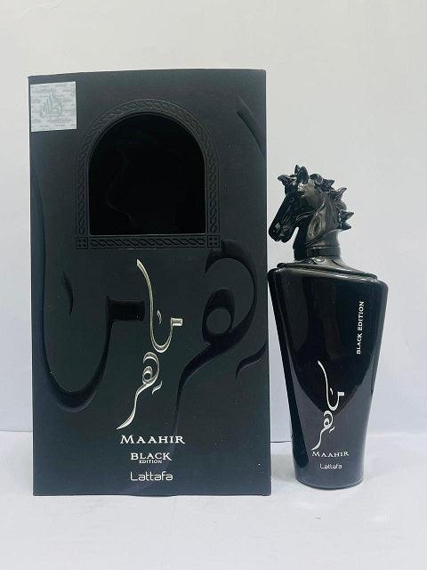 Mahir Black By Lattafa Eau De Parfum For Men Perfume 100ml - Khayest