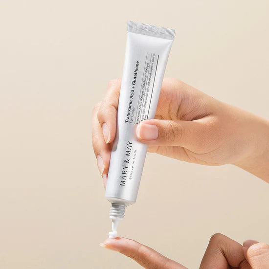 Mary & May Tranexamic Acid + Glutathion Eye Cream - Khayest