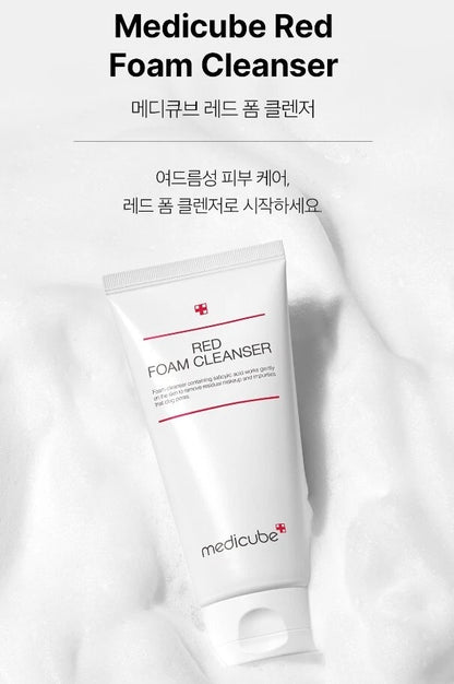 Medicube Red Foam Cleanser 120ml - Khayest