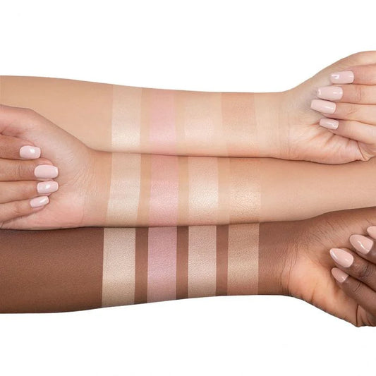 Huda Beauty Medium Glow Obsessions Highlighter Face Palette - Khayest