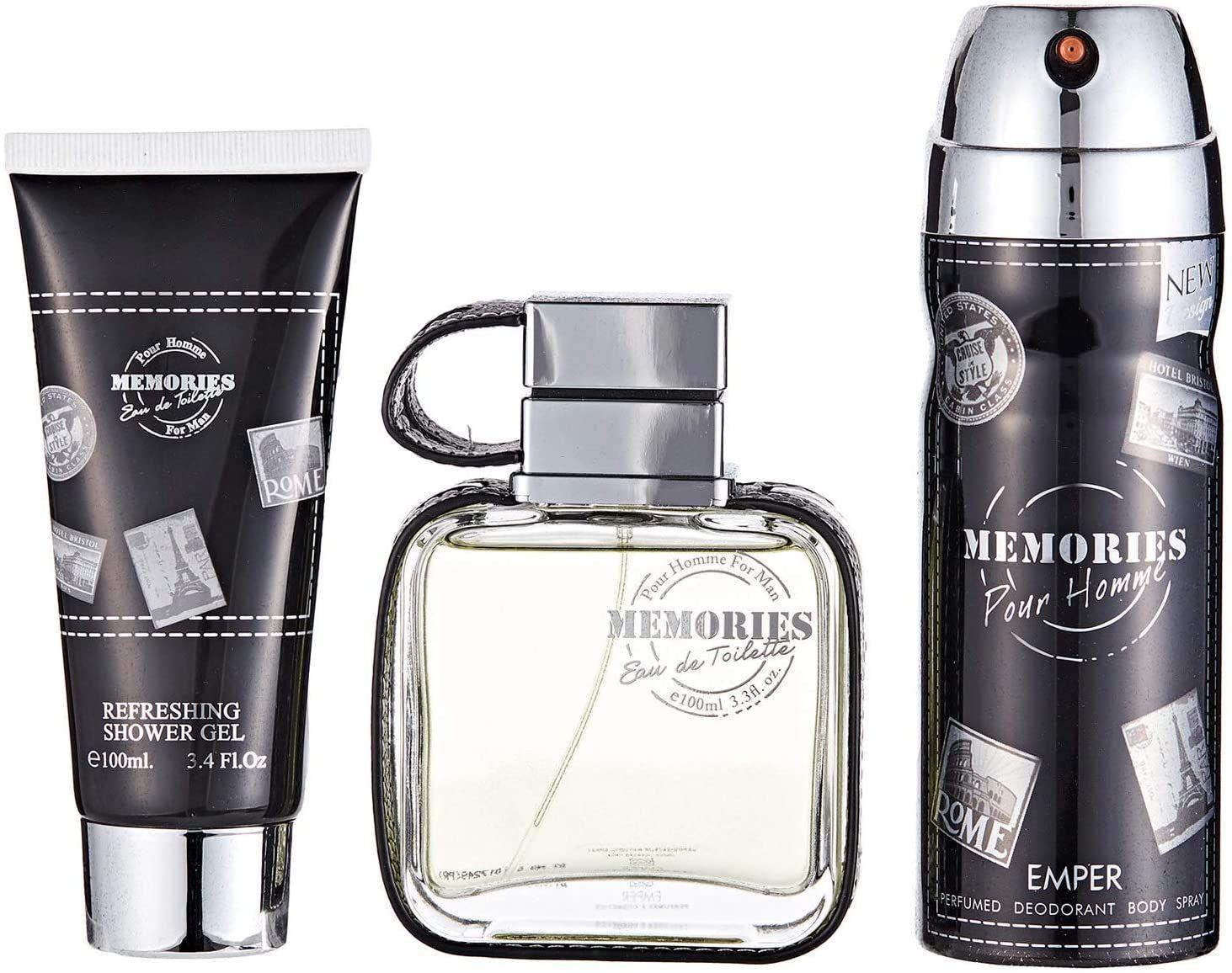 Emper - Memories For Men Gift Set 3Pcs - Khayest