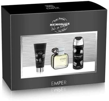 Emper - Memories For Men Gift Set 3Pcs - Khayest
