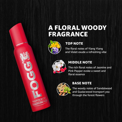 Fogg Napoleon Deodorant Body Spray for Men 120Ml - Khayest