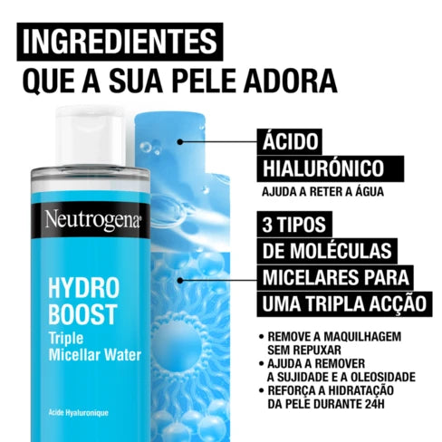 Neutrogena Hydro Boost Triple Action Micellar Water