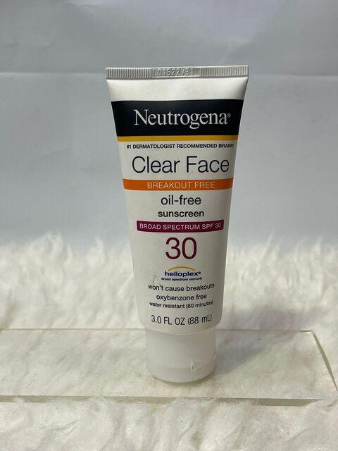 Neutrogena clear face oil_free sunscreen spf 30 - Khayest