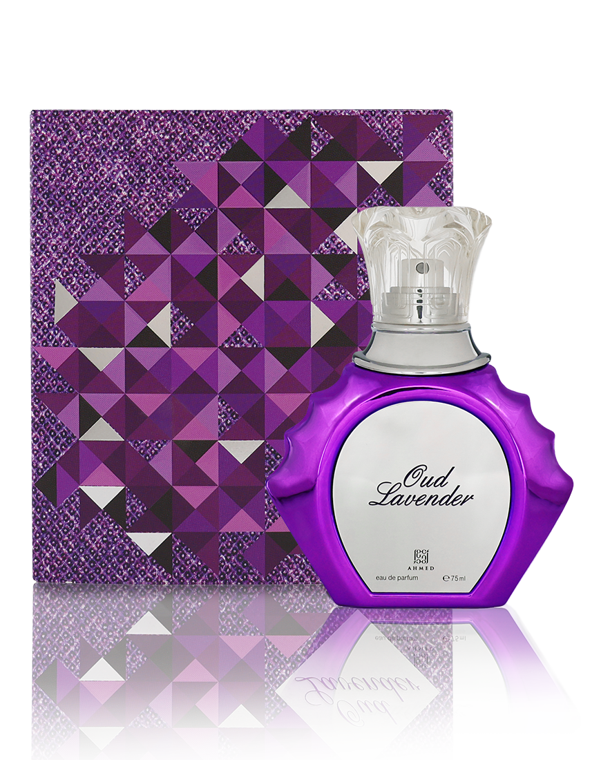 Oud Lavender Ahmed Al Maghribi perfume for women and men 75ml - Khayest