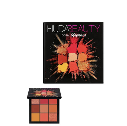 Coral obsessions eyeshadow palette by Hudabeauty - Khayest