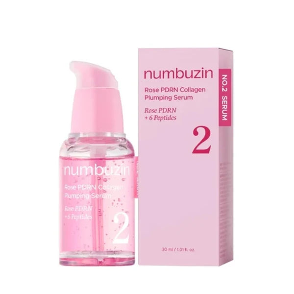 Numbuzin No.2 Rose PDRN Collagen Plumping Serum 30ml