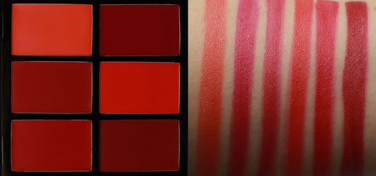 NYX Pro Lip Cream Palette The Red - Khayest