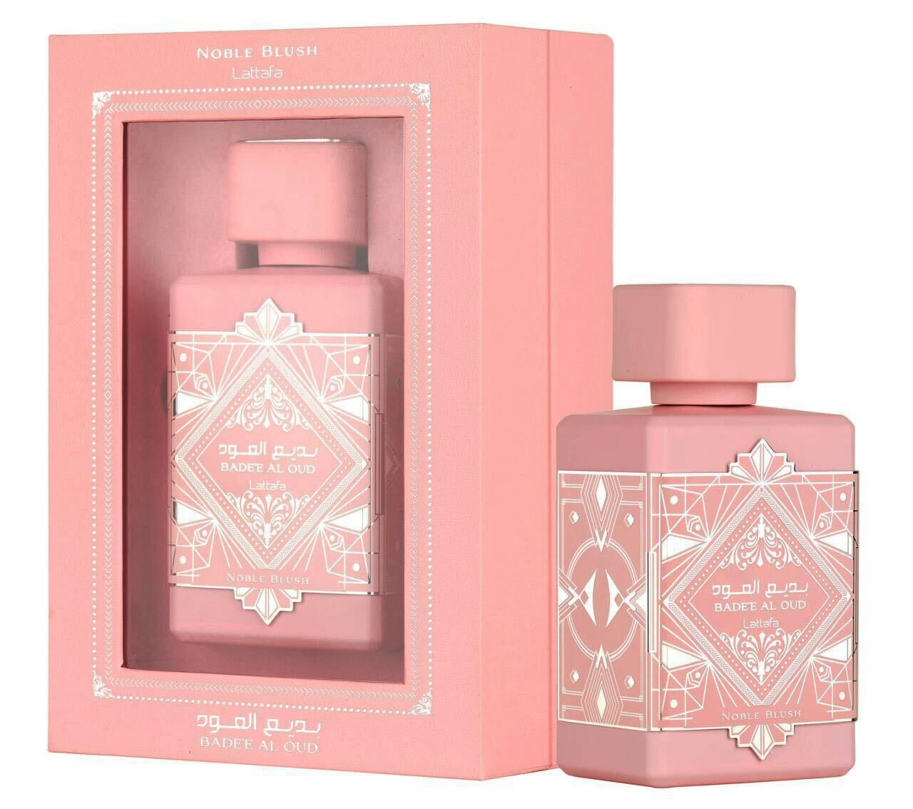Lattafa Bade’e Al Oud Noble Blush EDP Perfume for Women 100ml - Khayest