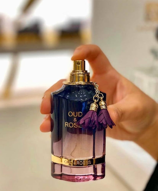 Oud & Roses Perfume By Ahmed Al Maghribi For Men and Women 60ml - Khayest