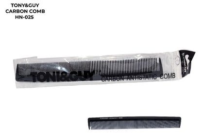 Toni & Guy Carbon Antistatic Combs – Professional Hair Styling Combs