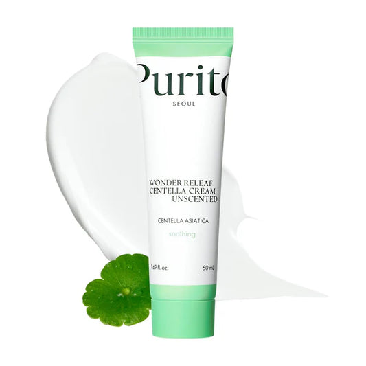 Purito Wonder Releaf Centella Cream Unscented 50Ml - Khayest