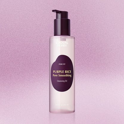 EQQUQL BERRY PURPLE RICE SMOOTHING CLEANSING OIL 200ML