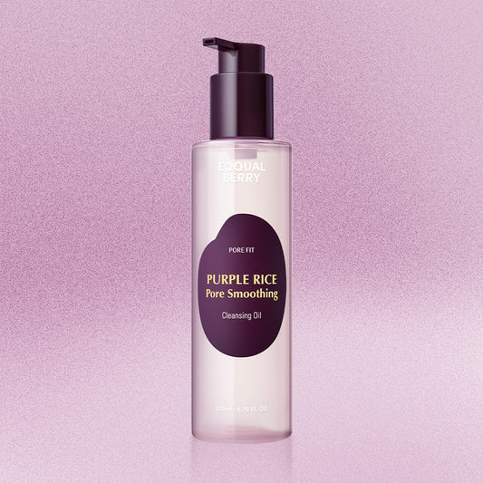 EQQUQL BERRY PURPLE RICE SMOOTHING CLEANSING OIL 200ML