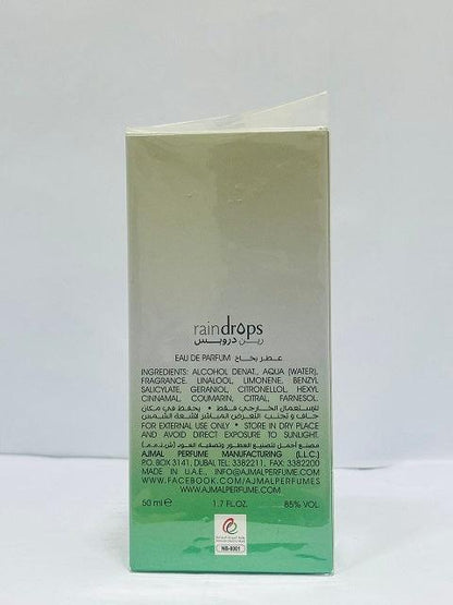 Rain Drop By Ajmal Eau De Parfum For Men Perfume 50ml - Khayest