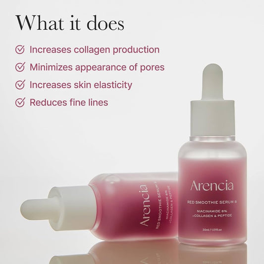 Arencia Fresh Red Smoothie Face Serum 8 30ml - Khayest