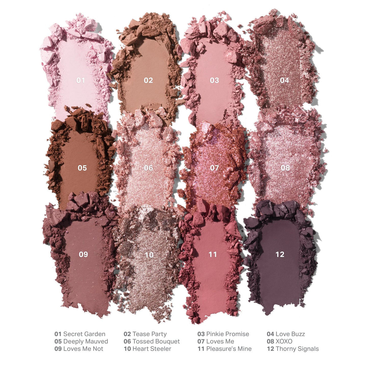 Morphe ChromaPlus 12-Pan Eyeshadow Palette-Rose Fragrance