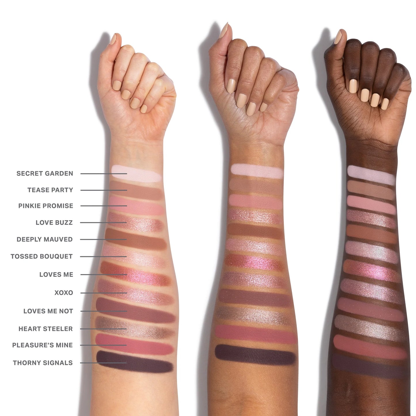 Morphe ChromaPlus 12-Pan Eyeshadow Palette-Rose Fragrance