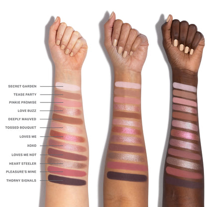 Morphe ChromaPlus 12-Pan Eyeshadow Palette-Rose Fragrance