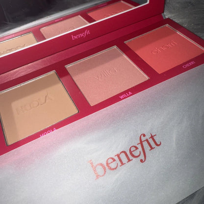 Benefit Chocolicious Cheeks Mini Bronzer and Blush Palette - Khayest