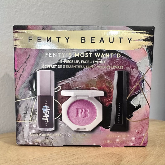 Fenty Beauty Most Want’d 3 Piece Lip Face + Eye kit - Khayest