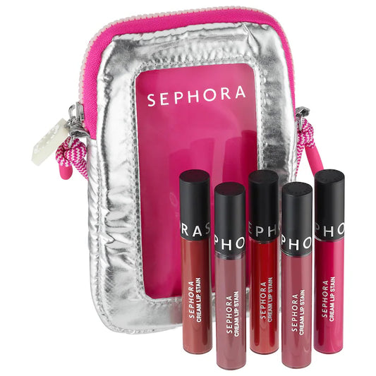 Sephora Cream Lip Stain Liquid Lipstick Set - Khayest