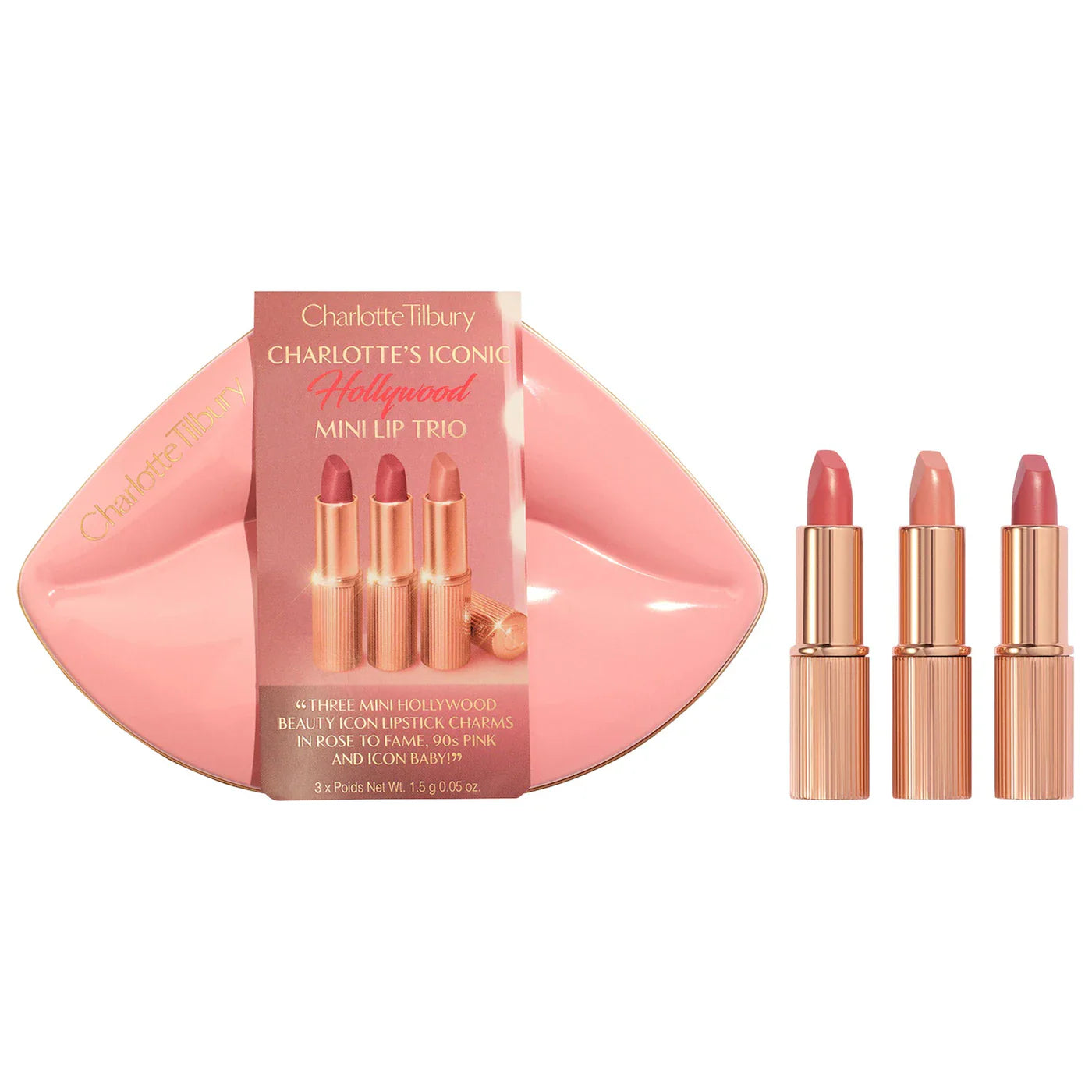 Charlotte Tilbury Charlotte’s Hollywood Mini Lip Trio