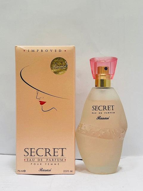Secret By Rasasi Eau De Parfum For Women Perfume 75ml - Khayest