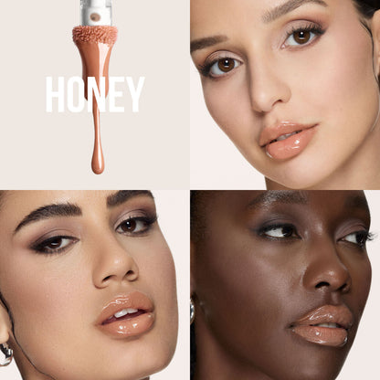 HUDA BEAUTY FAUX FILLER Extra Shine Lip Gloss
