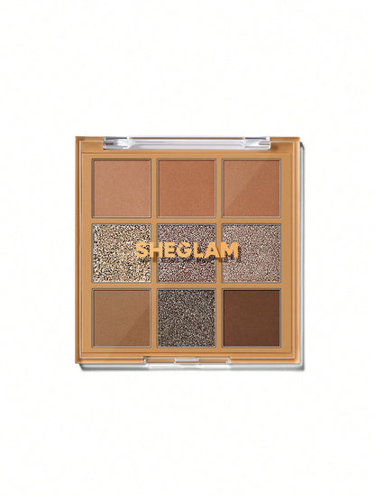 SHEGLAM Nine To Fine Eyeshadow Palette