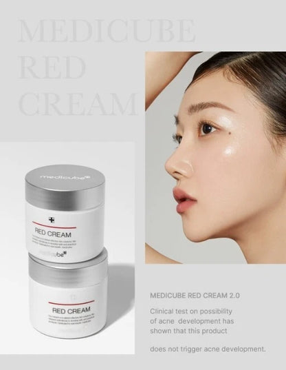 Medicube Red Cream 50ml Moisturizing Cream - Khayest