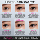 Huda Beauty Life Liner Quick 'N Easy Precision Liquid Eye Liner