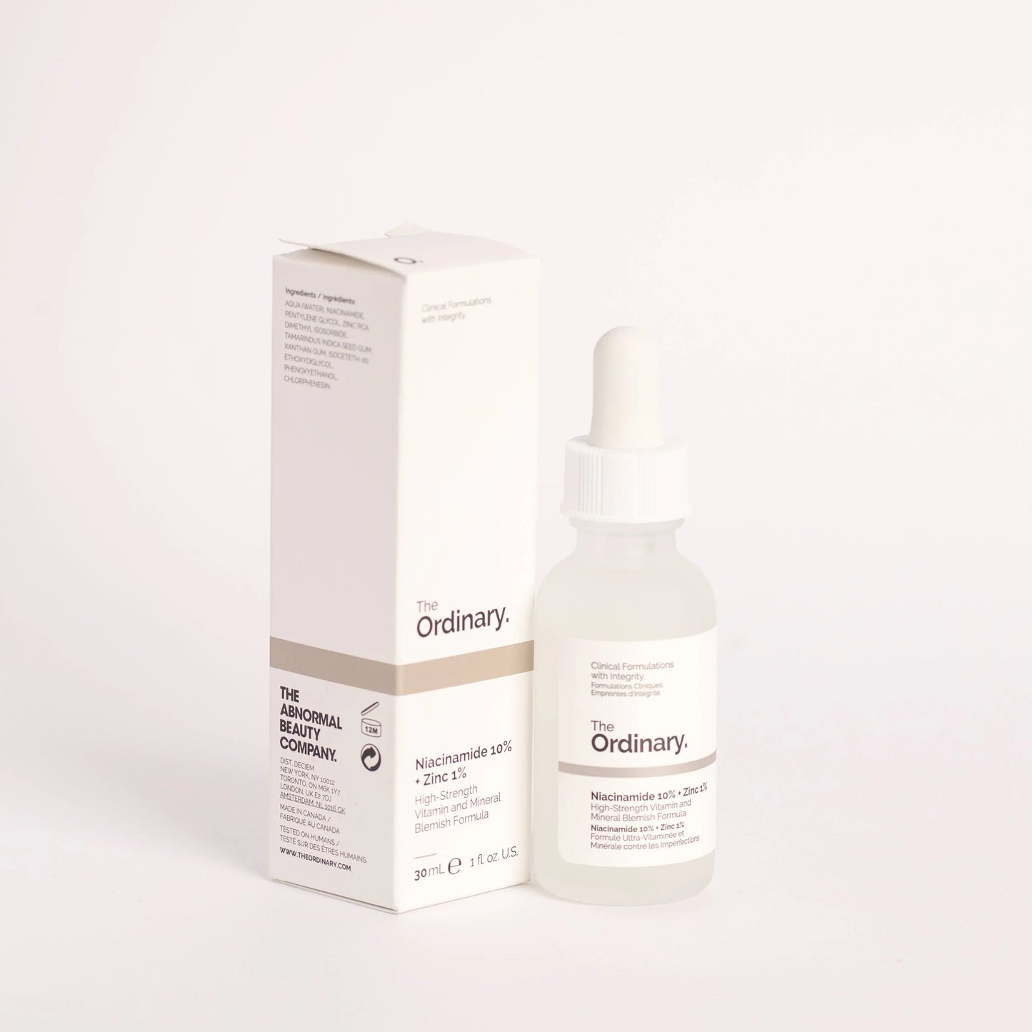 The Ordinary Niacinamide 10% + Zinc 1% face serum 30ml - Khayest